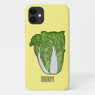 Capa Para iPhone 11 Ilustração de desenho animado de repolho chinês