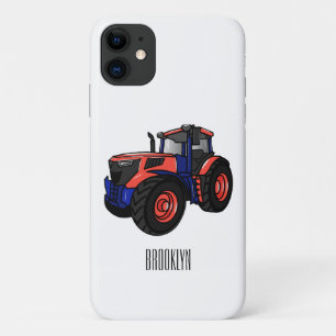 Capa Para iPhone 11 Ilustração de desenho animado de trator