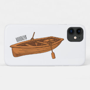 Capa Para iPhone 11 Ilustração de desenho animado em Rowboat