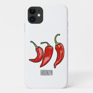 Capa Para iPhone 11 Ilustração de desenho em chili