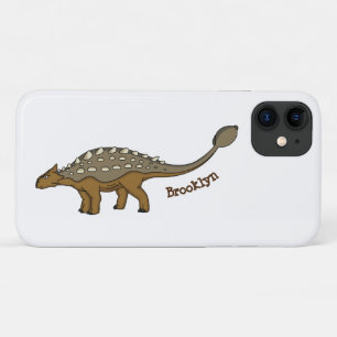 Capa Para iPhone 11 Ilustração de dinossauro blindado Ankylosaurus