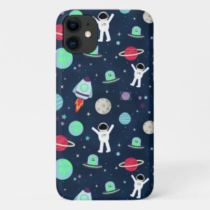 Capa Para iPhone 11 ilustração de padrão espacial