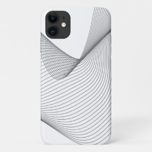 Capa Para iPhone 11 Ilustração urbana ondulada moderna, simples e futu