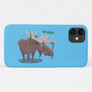Capa Para iPhone 11 Imagem animada alegre e engraçada