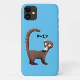 Capa Para iPhone 11 Imagem curiosa e engraçada de desenho animado de c