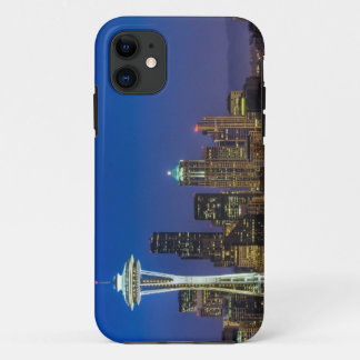 Capa Para iPhone 11 Imagem da skyline de Seattle em horas de manhã