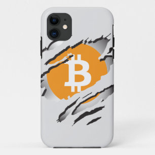 Capa Para iPhone 11 Imagem de Bitmoney Torn com Revenda de Logotipo po