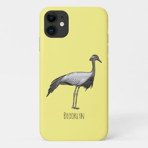 Capa Para iPhone 11 Imagem de desenho animado de aves de guindaste dem