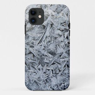Capa Para iPhone 11 Imagem de Textura de Cristais de Gelado