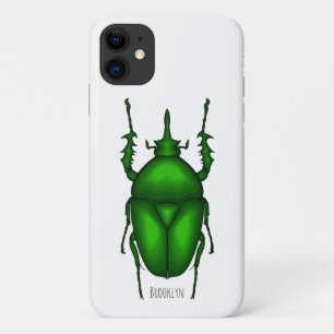 Capa Para iPhone 11 Imagem do inseto Mecynorhina torquata