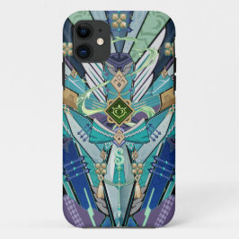 Capa Para iPhone 11 Impacto da Genshin Baizhu Mecha