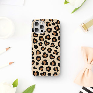 Capa Para iPhone 11 Impressão Animal, Leopardo Castanho, Manchas de Ch