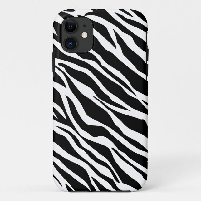 Capa Para iPhone 11 Impressão da zebra - caso do iPhone 5 (Verso)
