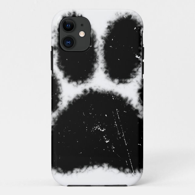 Capa Para iPhone 11 Impressão De Canas De Cães Sólidas E Afastadas (Verso)