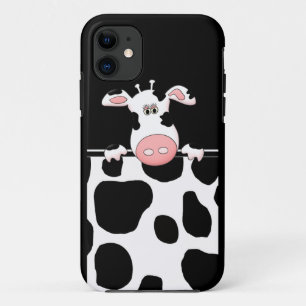 Capa Para iPhone 11 Impressão de vaca