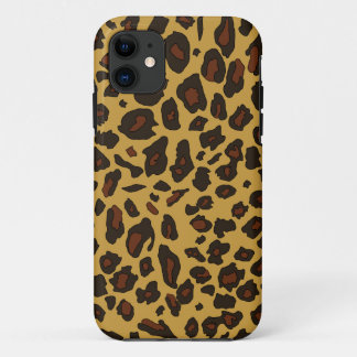 Capa Para iPhone 11 Impressão do leopardo