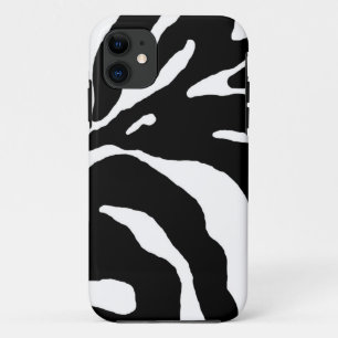 Capa Para iPhone 11 Impressão em Animais de Stripe Zebra