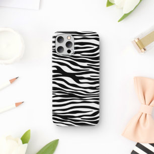 Capa Para iPhone 11 Impressão Zebra, Banhas Zebra, Preto E Branco