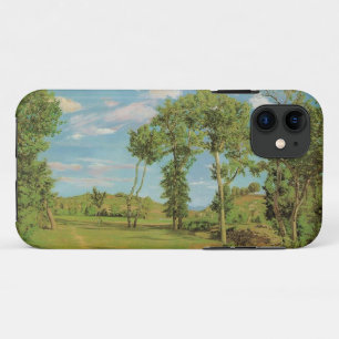 Capa Para iPhone 11 Impressionista Frederic Bazille da Paisagem Paysag