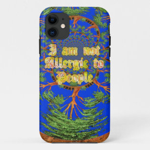 Capa Para iPhone 11 Incrível Hakuna Matata Eu não sou alérgico a pesso