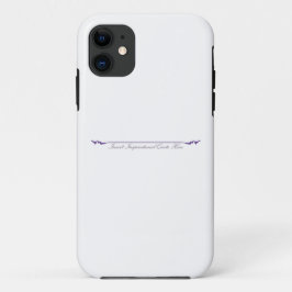 Capa Para iPhone 11 Inserir citação Inspiracional Aqui - Roxo