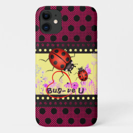 Capa Para iPhone 11 Inseto Me Ladybug
