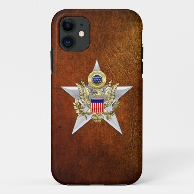 Capa Para iPhone 11 Insígnia da Ramificação Geral do Funcionarios (Verso)