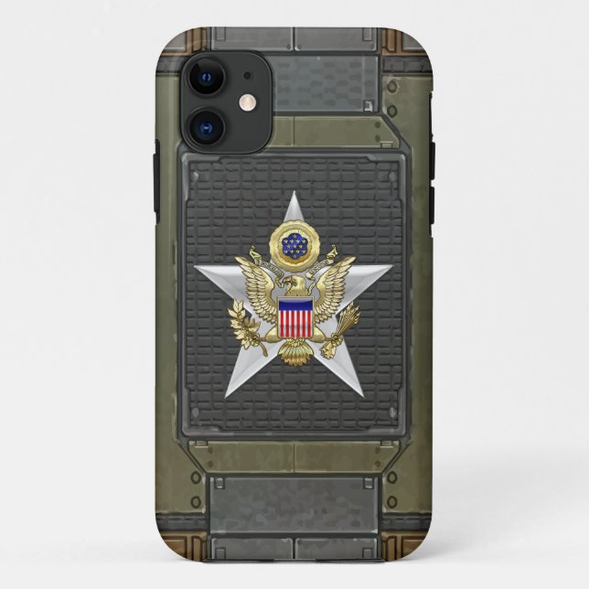 Capa Para iPhone 11 Insígnia da Ramificação Geral do Funcionarios (Verso)