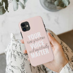 Capa Para iPhone 11 Inspiração na Citação de Motivação da Sua Matéria<br><div class="desc">Inspiração na Citação de Motivação da Sua Matéria de Voz</div>