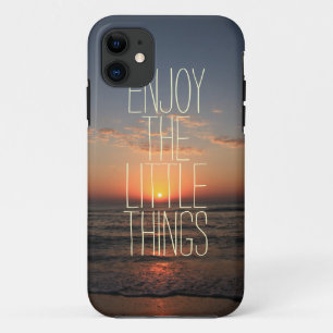 Capa Para iPhone 11 Inspirado aprecie as citações pequenas das coisa
