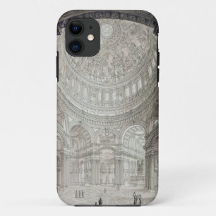 Capa Para iPhone 11 Interior da catedral de St Paul, 1817