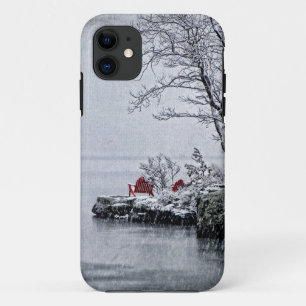 Capa Para iPhone 11 inverno deRecolhimento do iPhone