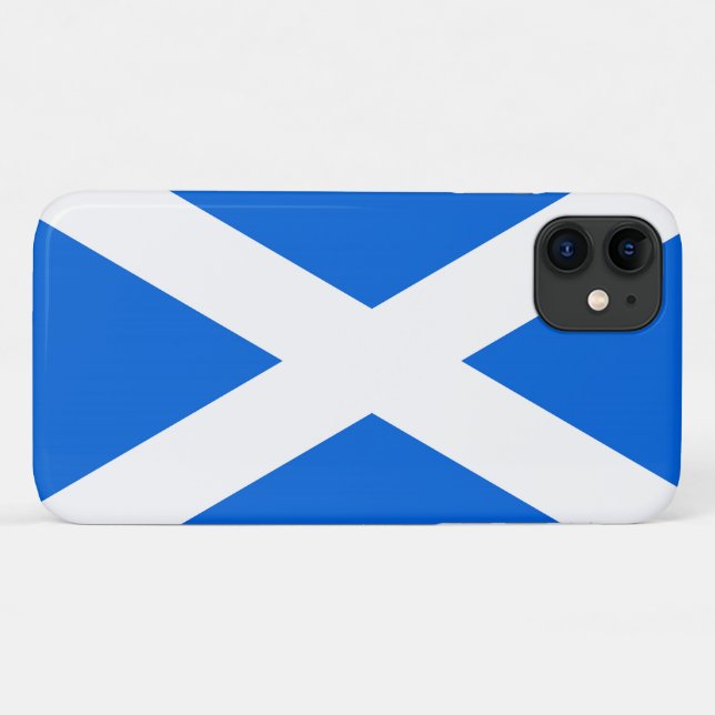 Capa Para iPhone 11 iphcnt Sinalizador escocês (Verso (horizontal))