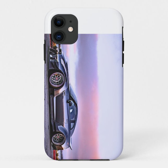 Capa Para iPhone 11 iphone11 na estrada no horizonte case mate de carr (Verso)