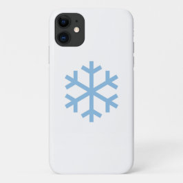 Capa Para iPhone 11 iPhone 11 Blue Snowflake Caso Natal