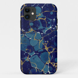 Capa Para iPhone 11 iPhone 11 da Apple Azul Marbled