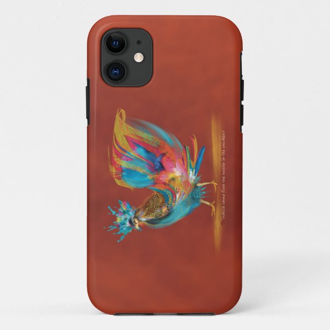 Capa Para iPhone 11 iPhone 11 Tough Case Elegant Fowl (Verso)