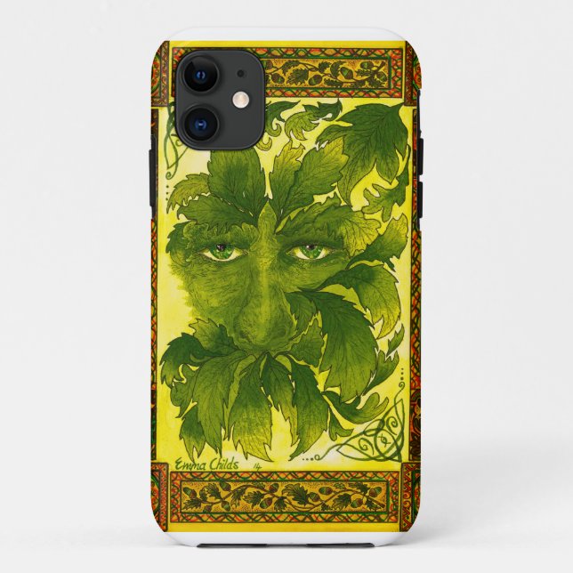 Capa Para iPhone 11 iphone 5/5 s caso o homem verde (Verso)