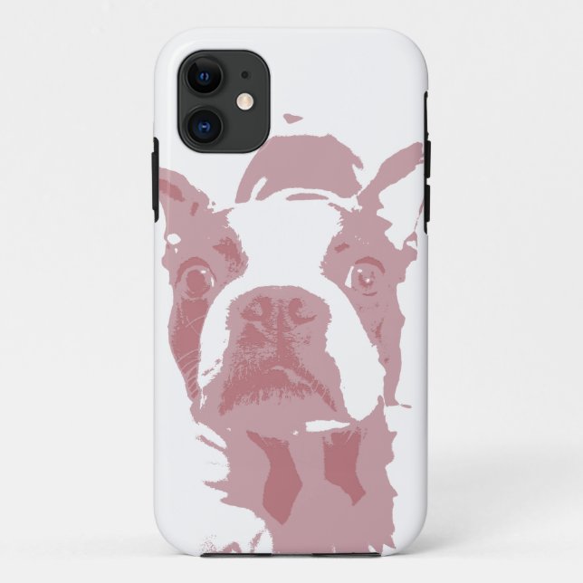Capa Para iPhone 11 iPhone 5 do design de Boston Terrier (Verso)