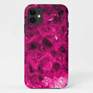Capa Para iPhone 11 iPhone 5 mal lá cristais do rosa quente do caso