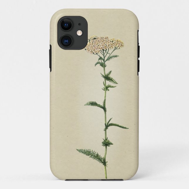 Capa Para iPhone 11 IPhone 5 Wildflower, aparência natural (Verso)