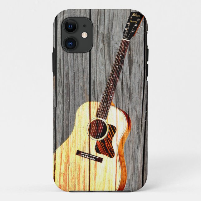 Capa Para iPhone 11 iPhone 6 do iPhone 6 do melómano da guitarra das (Verso)