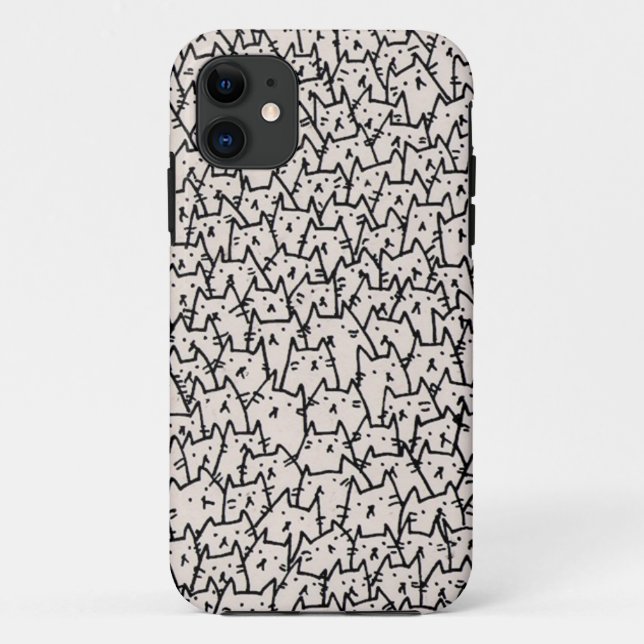 Capa Para iPhone 11 iPhone Cat (Verso)