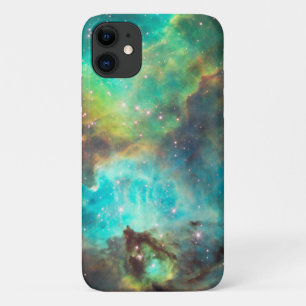 Capa Para iPhone 11 iPhone da Nebulosa Azul Turquesa