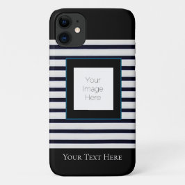 Capa Para iPhone 11 iPhone / iPad branco preto clássico