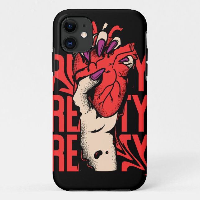 Capa Para iPhone 11 iPhone / iPad case Heartbreak and Rebellion (Verso)