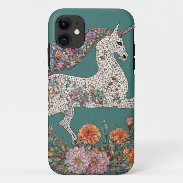 Capa Para iPhone 11 iPhone / iPad case Unicorn Mythical Horse (Verso)