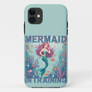 Capa Para iPhone 11 iPhone / iPad Caso Sereia no Treinamento