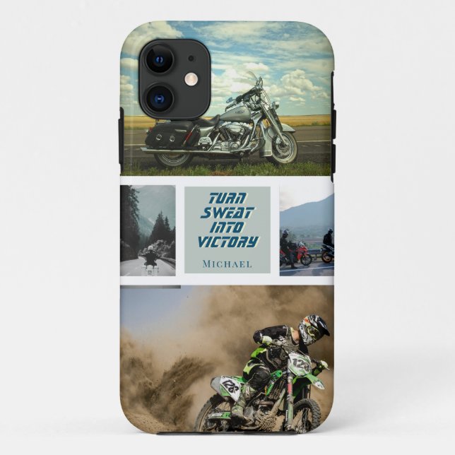 Capa Para iPhone 11 iPhone / iPad de motocicleta (Verso)