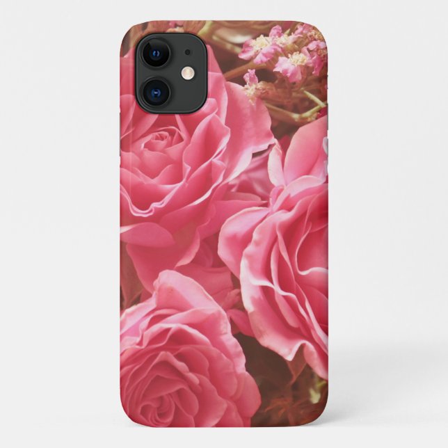 Capa Para iPhone 11 iPhone/iPad de rosas (Verso)